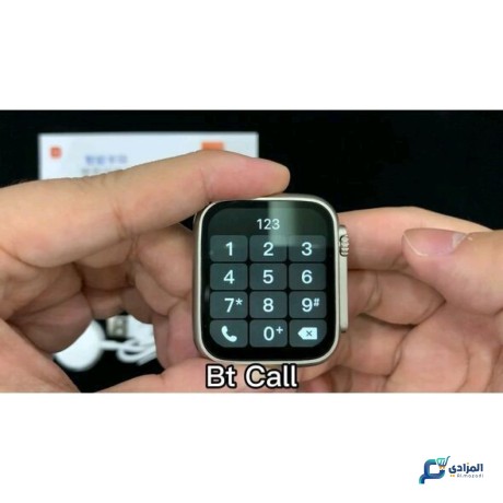 alsaaa-althky-alaasry-jdyd-bkhasy-mkaom-alma-khdra-t800-ultra-vert-smart-watch-waterproof-big-6