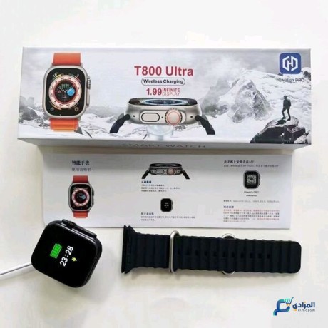 alsaaa-althky-alaasry-jdyd-bkhasy-mkaom-alma-khdra-t800-ultra-vert-smart-watch-waterproof-big-1