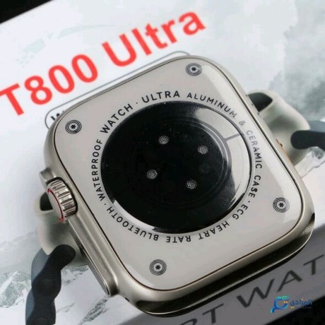 alsaaa-althky-alaasry-jdyd-bkhasy-mkaom-alma-khdra-t800-ultra-vert-smart-watch-waterproof-big-3