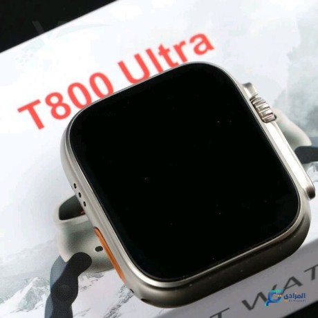 alsaaa-althky-alaasry-jdyd-bkhasy-mkaom-alma-khdra-t800-ultra-vert-smart-watch-waterproof-big-2