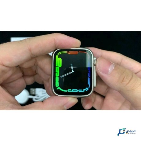 alsaaa-althky-alaasry-jdyd-bkhasy-mkaom-alma-khdra-t800-ultra-vert-smart-watch-waterproof-big-4