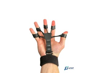 جهاز تمرين الأيدي والأصابع والساعدين وقوة الإمساك، قابل للتعديل، خاص بأصابع اليدين
