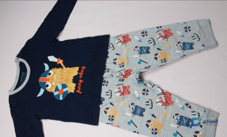 pyjama-pour-enfant-bleu-occasion-big-0