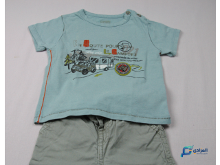 Ensemble enfant short et débardeur