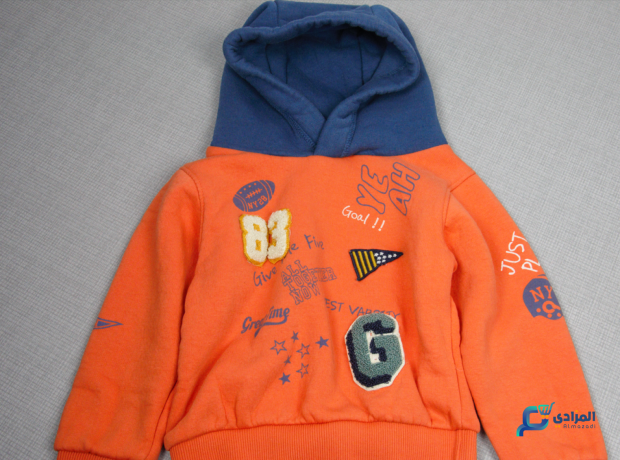 sweat-enfant-orange-occasion-3ans-96cm-big-1