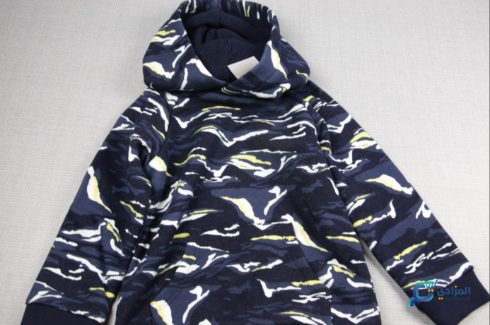 sweat-bleu-galeries-lafayette-e-kids-4-ans-occasion-big-0