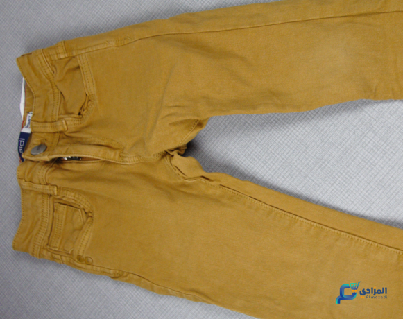 pantalon-moutard-okaidi-skinny-bi-stretch-3ans-occasion-big-0