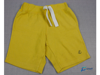 Pantacourt jaune petit bateau 3ans/95cm occasion