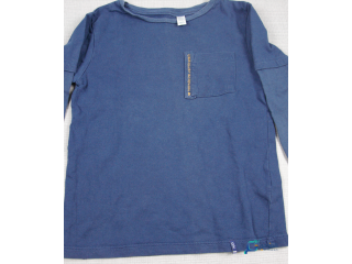 Pull bleu longue manche: okaidi :création Francaise 6ans/116cm occasion