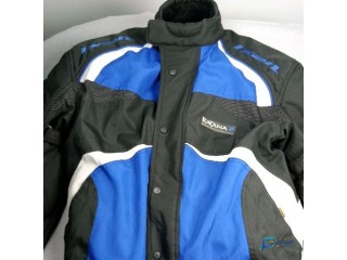 Veste moto bleu occasion