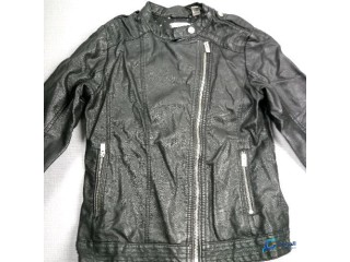 Veste  pour fille en cuir