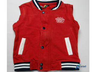 Veste rouge sans manche unisex