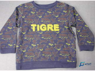 T-shirt à manche longue Tigre enfant