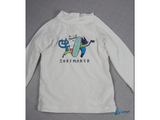 Pull blanc manche longue occasion