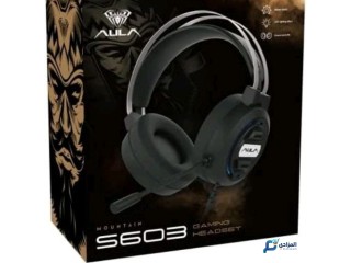 AULA Casque Gaming filaires S603 ,avec Microphone pour PC, PS4