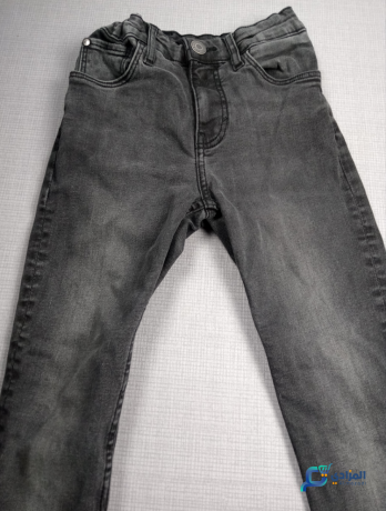pantalon-jean-gris-garcon-big-0