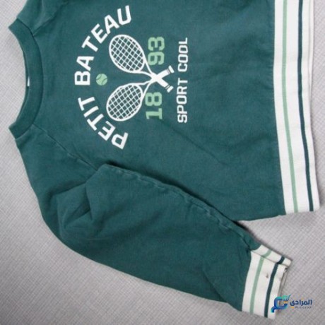 t-shirt-vert-hiver-garcon-big-1