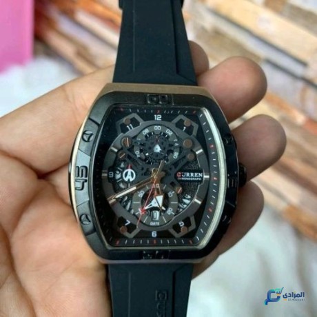 saaa-rjaly-asly-bsoar-sylykon-mkaom-llma-kronoghraf-8442-montre-original-bracelet-en-silicone-pour-hommes-chronographe-etanche-8442-noire-big-1