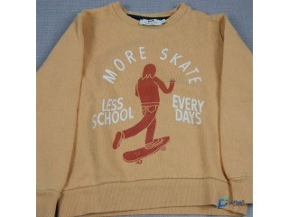 Pull fille manche longue