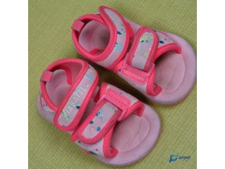 Sandale fille rose