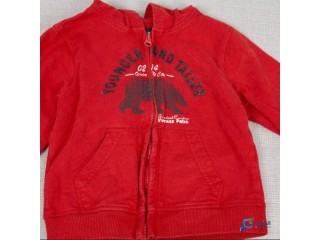 Veste enfant garçon rouge