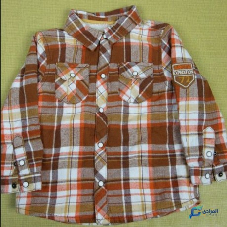 chemise-orange-enfant-garcon-big-0