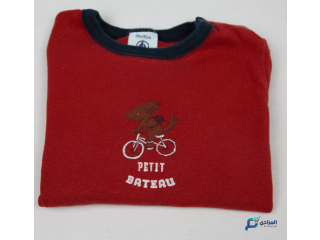 Pull enfant garçon rouge