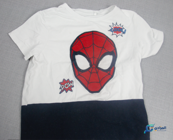 t-shirt-demi-manche-spiderman-big-0