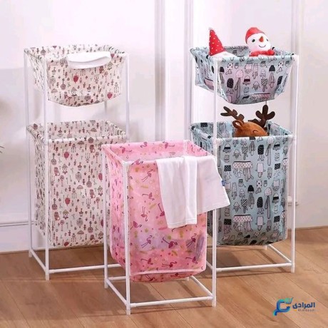 panier-a-linge-sale-2-etage-de-grande-capacite-big-0